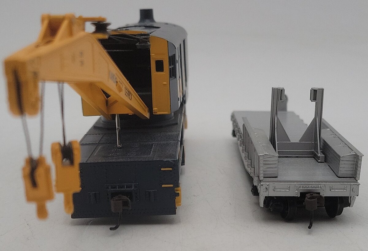 Athearn 7529 HO Santa Fe RTR 200-Ton Crane with Tender EX/Box