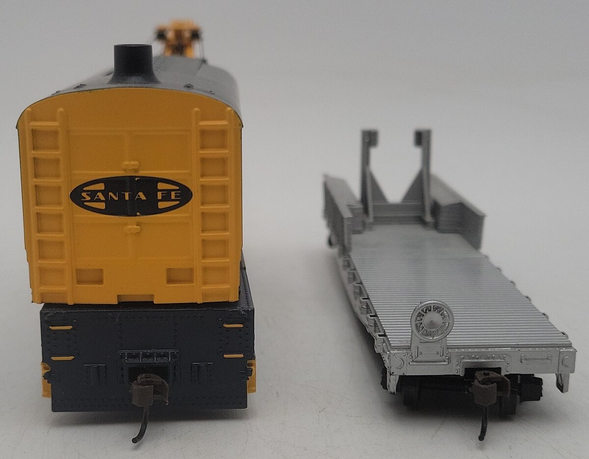 Athearn 7529 HO Santa Fe RTR 200-Ton Crane with Tender EX/Box