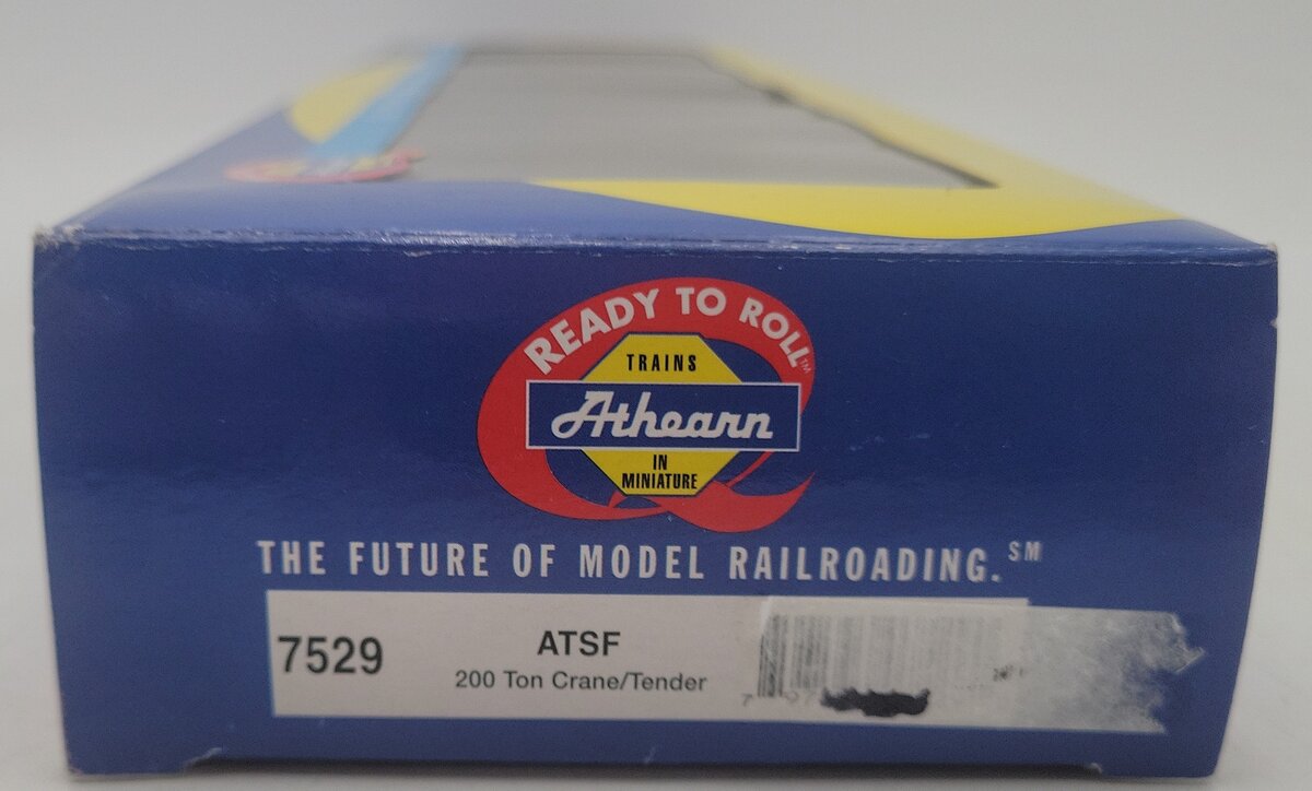 Athearn 7529 HO Santa Fe RTR 200-Ton Crane with Tender EX/Box