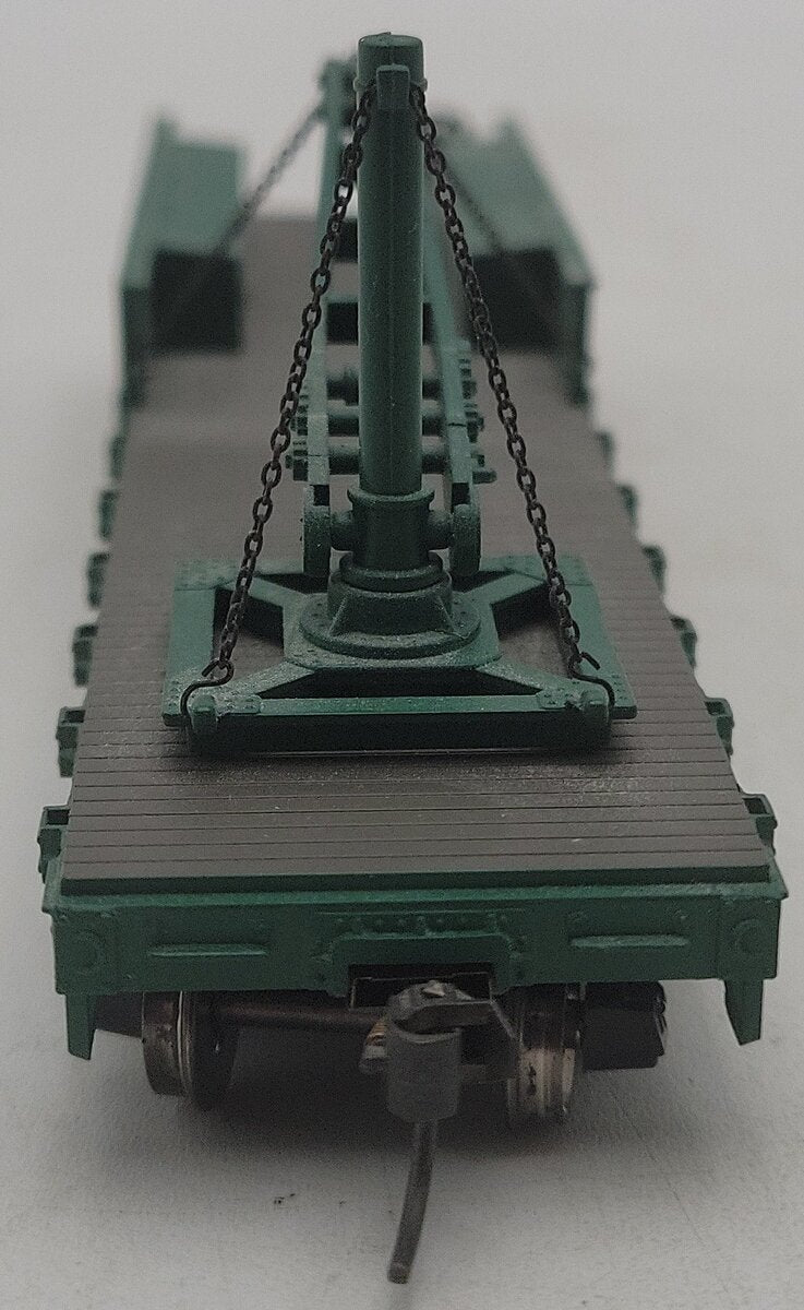 Athearn 86039 HO Norfolk & Western RTR 40' Derrick Flatcar #514015 EX/Box