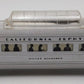 American Flyer 6-48928 S WP California Zephyr Silver Schooner Vista Dome #815 EX