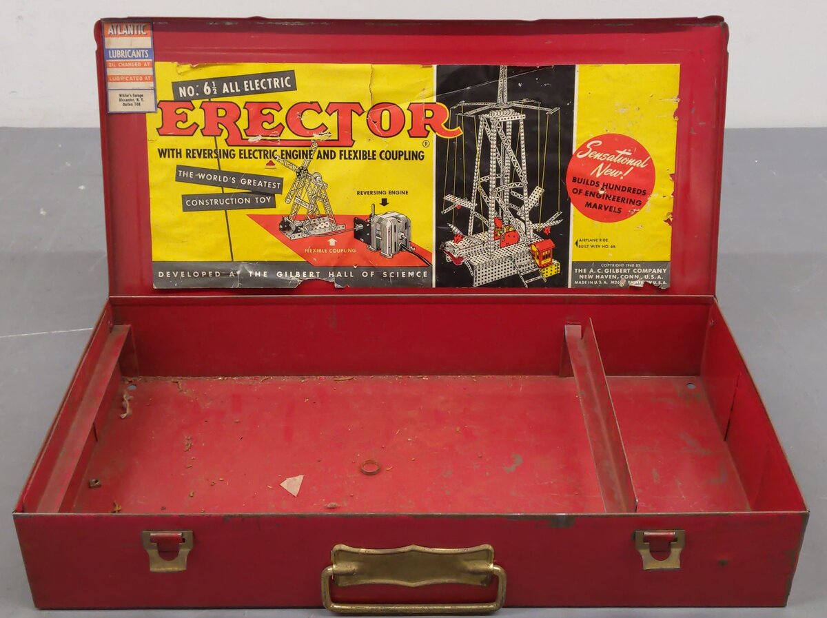 A.C. Gilbert Vintage Erector Set #6 1/2/Box