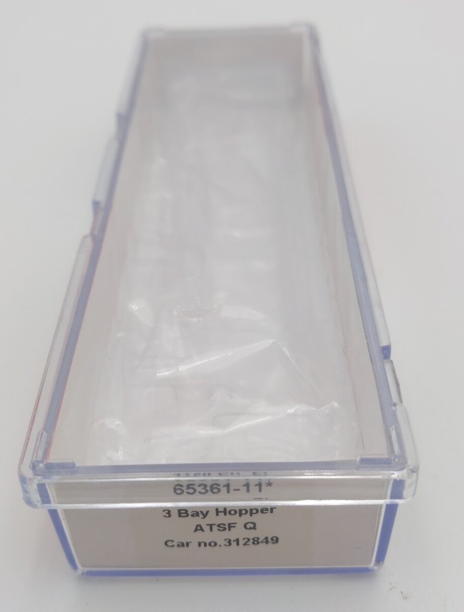 InterMountain 65361-11 N Scale ATSF 3-Bay Hopper #312849 LN/Box