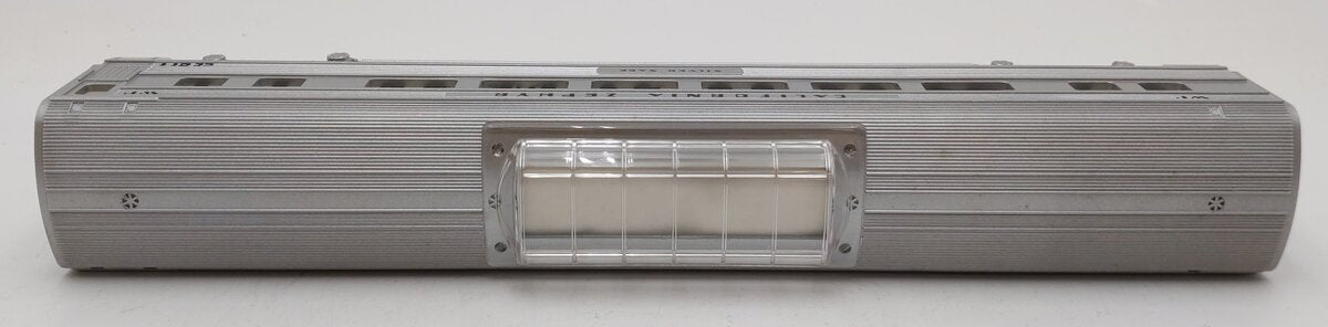 American Flyer 6-48927 S Scale WP California Zephyr Silver Sage Vista Dome #814 EX
