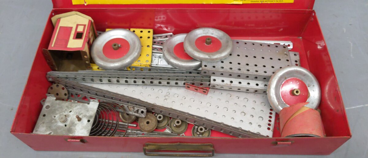 A.C. Gilbert Vintage Erector Set #4 1/2/Box