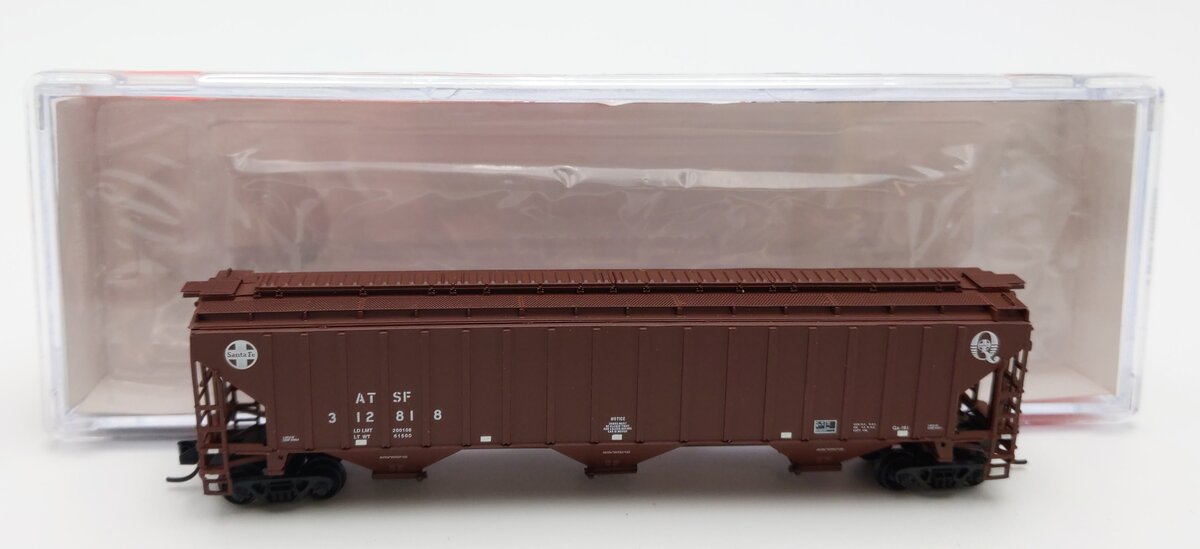 InterMountain 65361-08 N Scale ATSF 3-Bay Hopper #312818 LN/Box