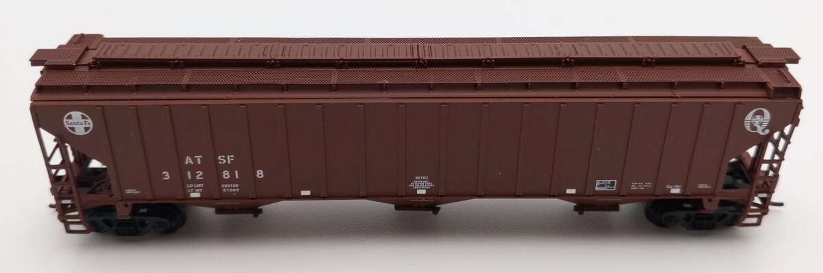 InterMountain 65361-08 N Scale ATSF 3-Bay Hopper #312818 LN/Box