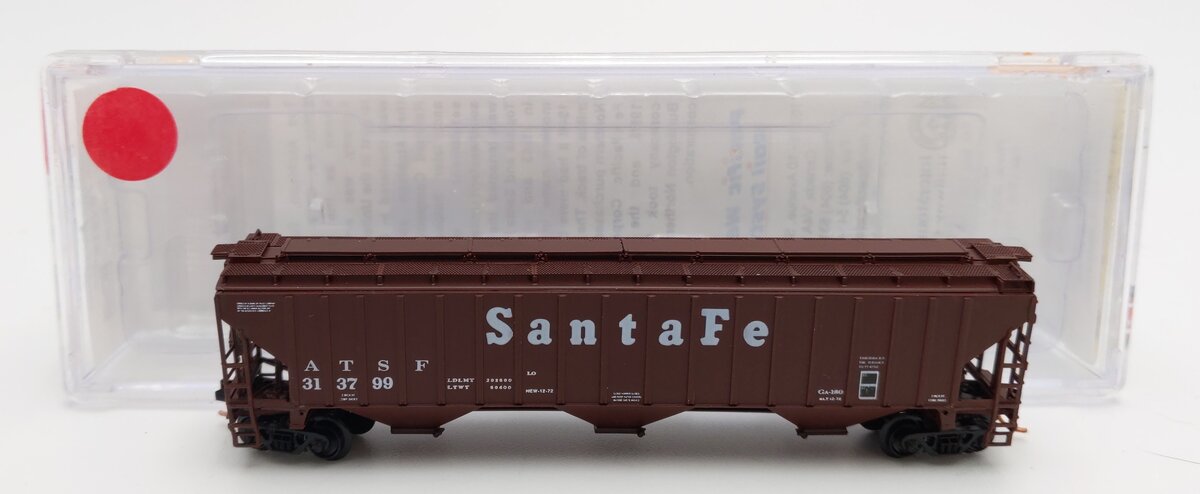 Pacific Rail 1072E N Scale ATSF Covered Hopper #313799 LN/Box