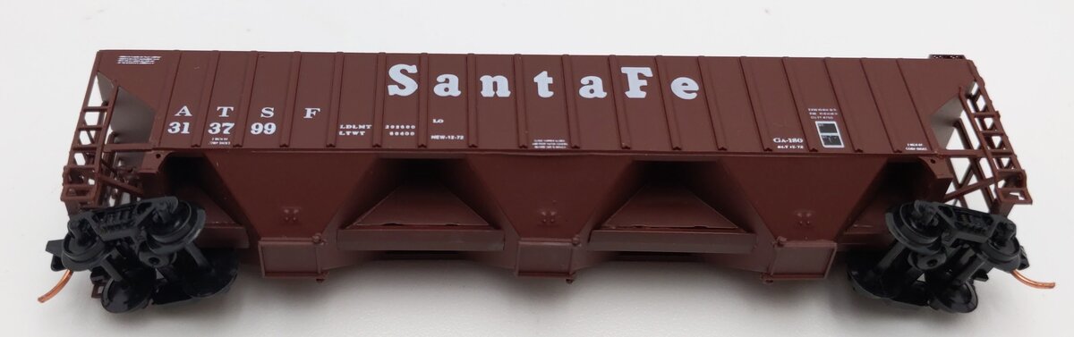 Pacific Rail 1072E N Scale ATSF Covered Hopper #313799 LN/Box