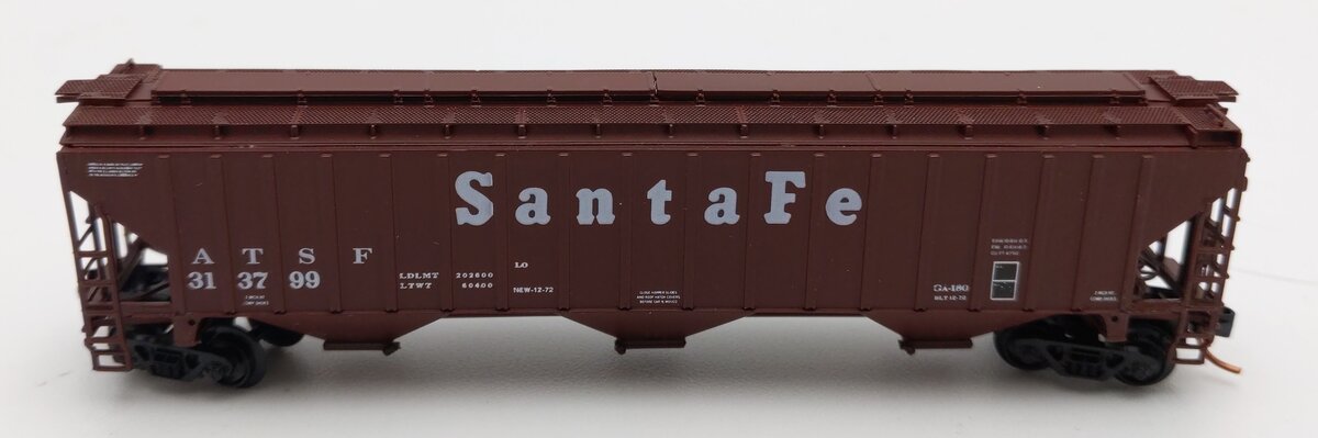Pacific Rail 1072E N Scale ATSF Covered Hopper #313799 LN/Box