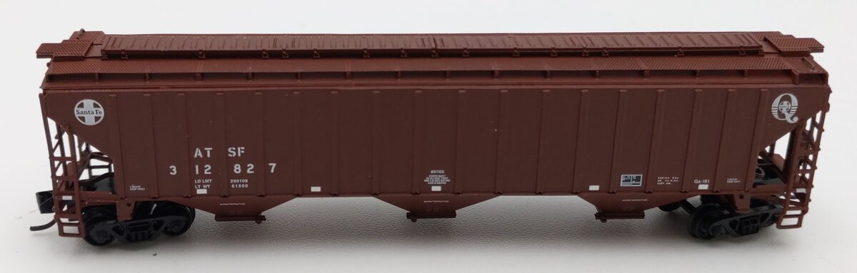 InterMountain 65361-09 N Scale ATSF 3-Bay Hopper #312827 LN/Box