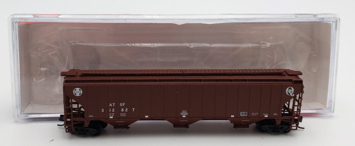 InterMountain 65361-09 N Scale ATSF 3-Bay Hopper #312827 LN/Box