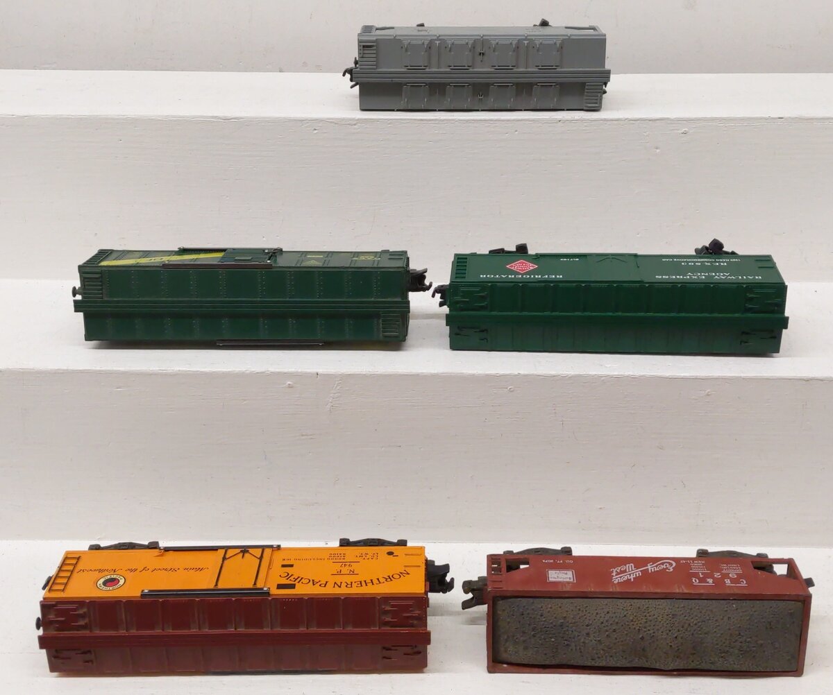 American Flyer S Gauge Assorted Freight Cars 921, 947, 6-48481, 922, 924 [5] VG