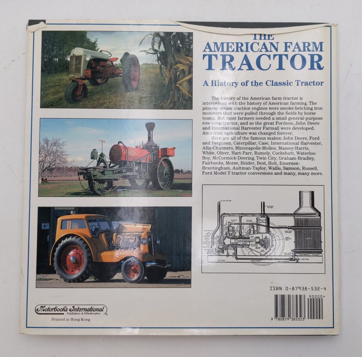 The American Farm Tractor Hardcover Book By Randy Leffingwell VG