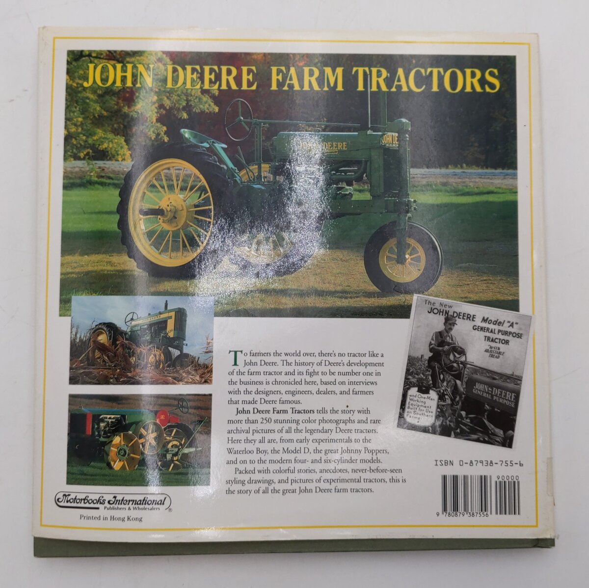 John Deere Farm Tractors Hardcover Book By Randy Leffingwell EX