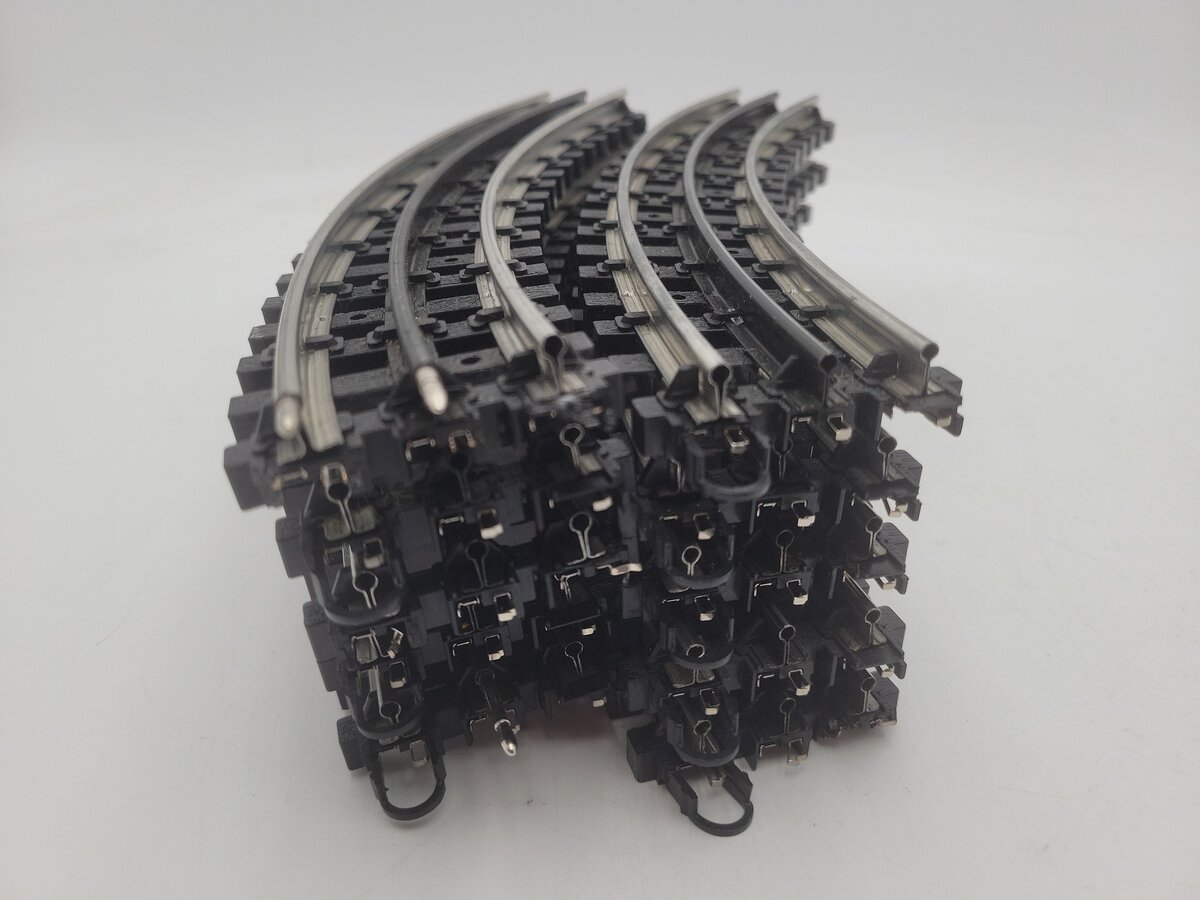 K-Line K-0706 O SuperSnap O31 Curved Track Sections (10) VG