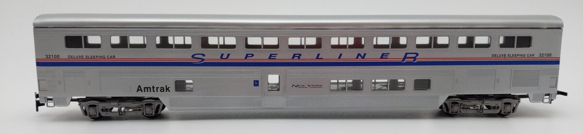 Con-Cor 833 HO Amtrak Phase IV 85' Streamlined Superliner Sleeper Car VG/Box