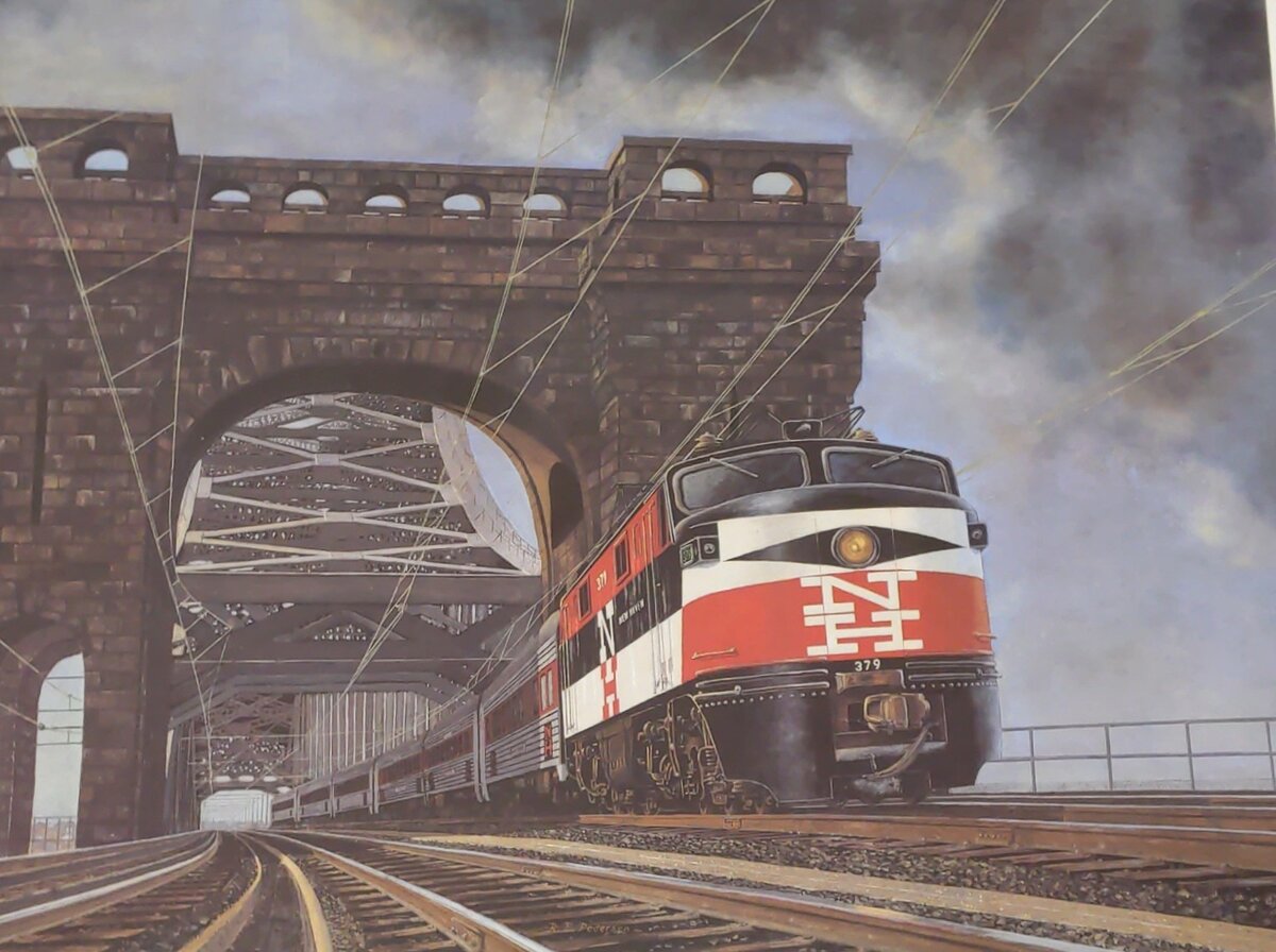 Richard Pedersen "Electric Splendor on Hell Gate" 16" x 20"  Print LN