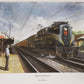 David Mittner "Mainline Memories" 18.5" x 24" Print LN