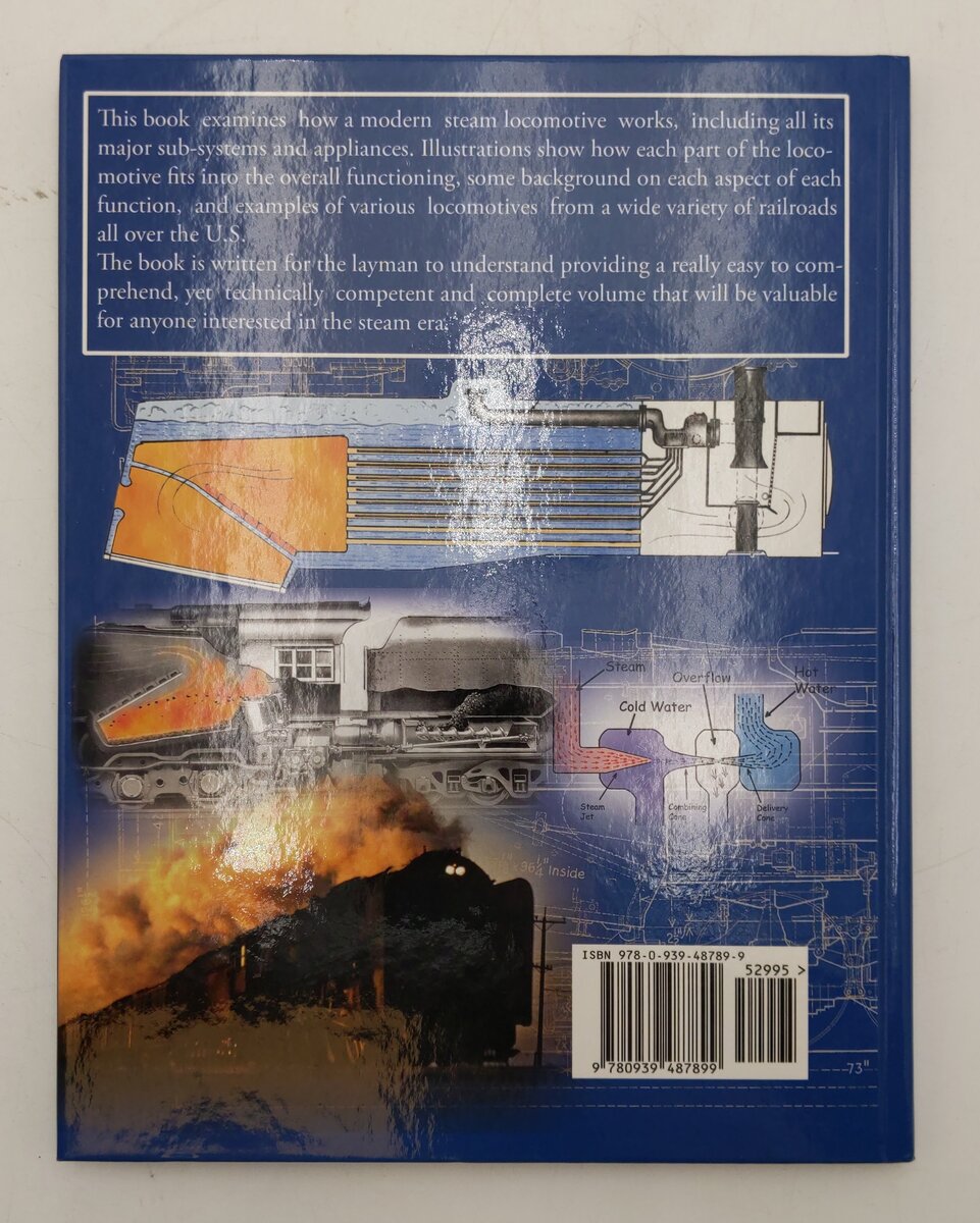 How a Steam Locomotive Works Hardcover Book By Karen Parker EX