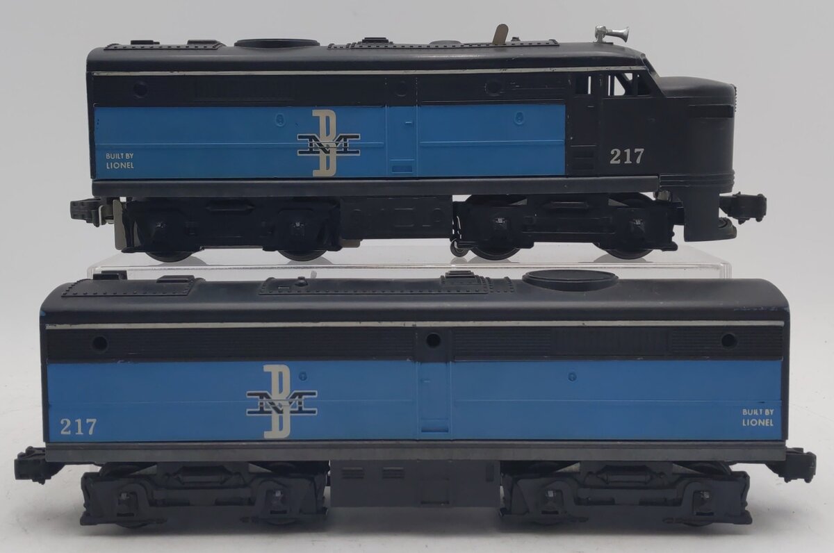 Lionel 217 Vintage O Boston & Maine Alco A&B Diesel Locomotive Set EX