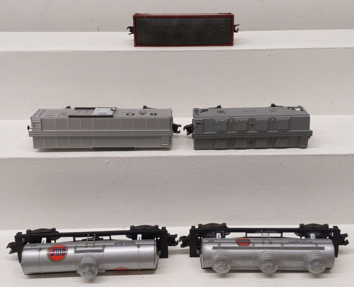 American Flyer S Gauge Assorted Freight Cars 924, 925, 926, 4-9709, 921 [5] VG