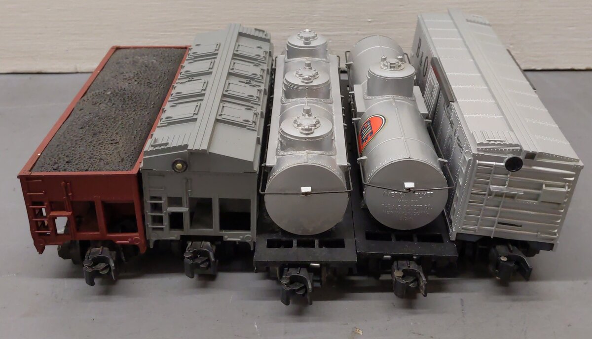 American Flyer S Gauge Assorted Freight Cars 924, 925, 926, 4-9709, 921 [5] VG