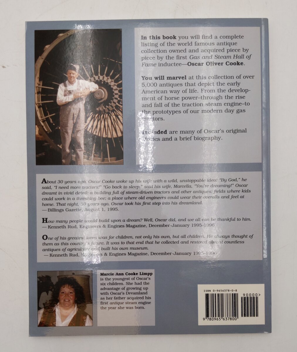 Oscar's Dreamland Paperback Book By Marcie Ann Cooke Limpp EX