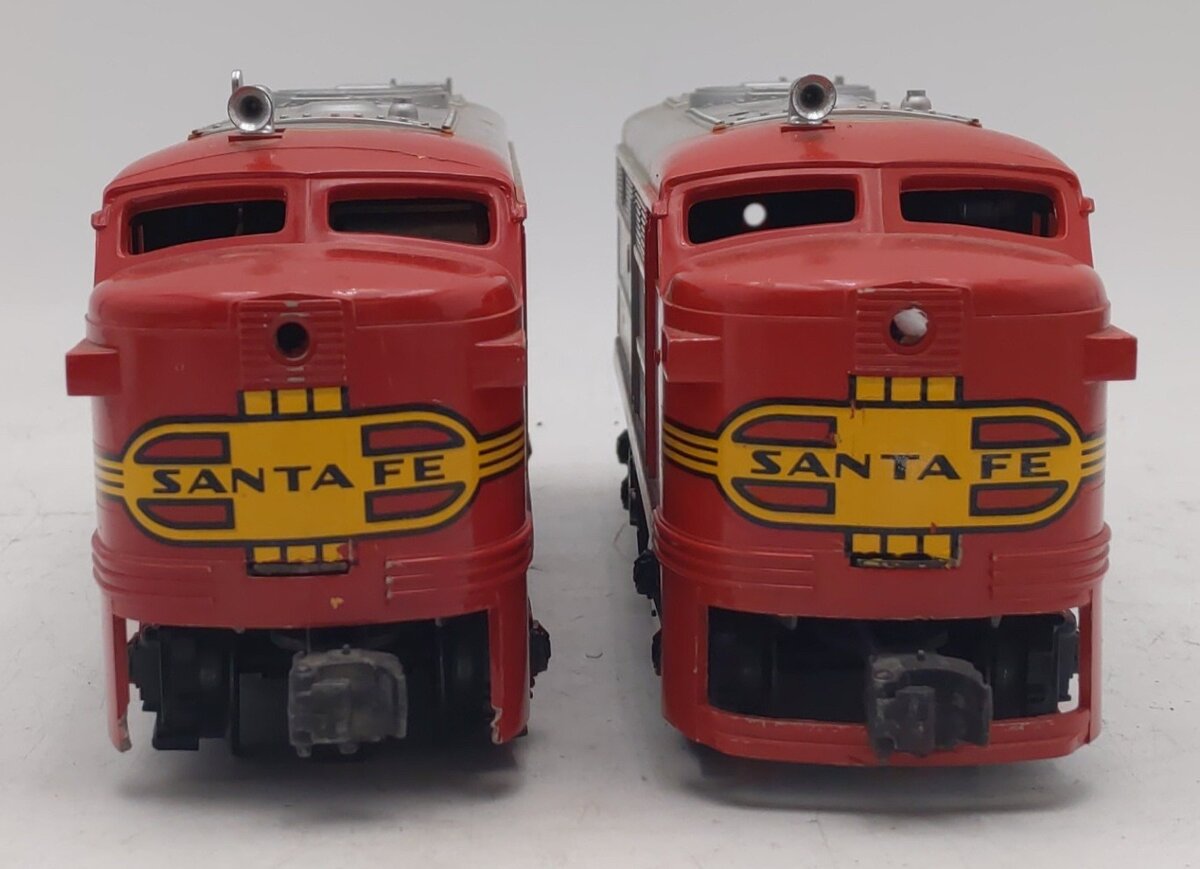 Lionel 218 Vintage O Santa Fe Alco AA Diesel Locomotive Set #218 VG
