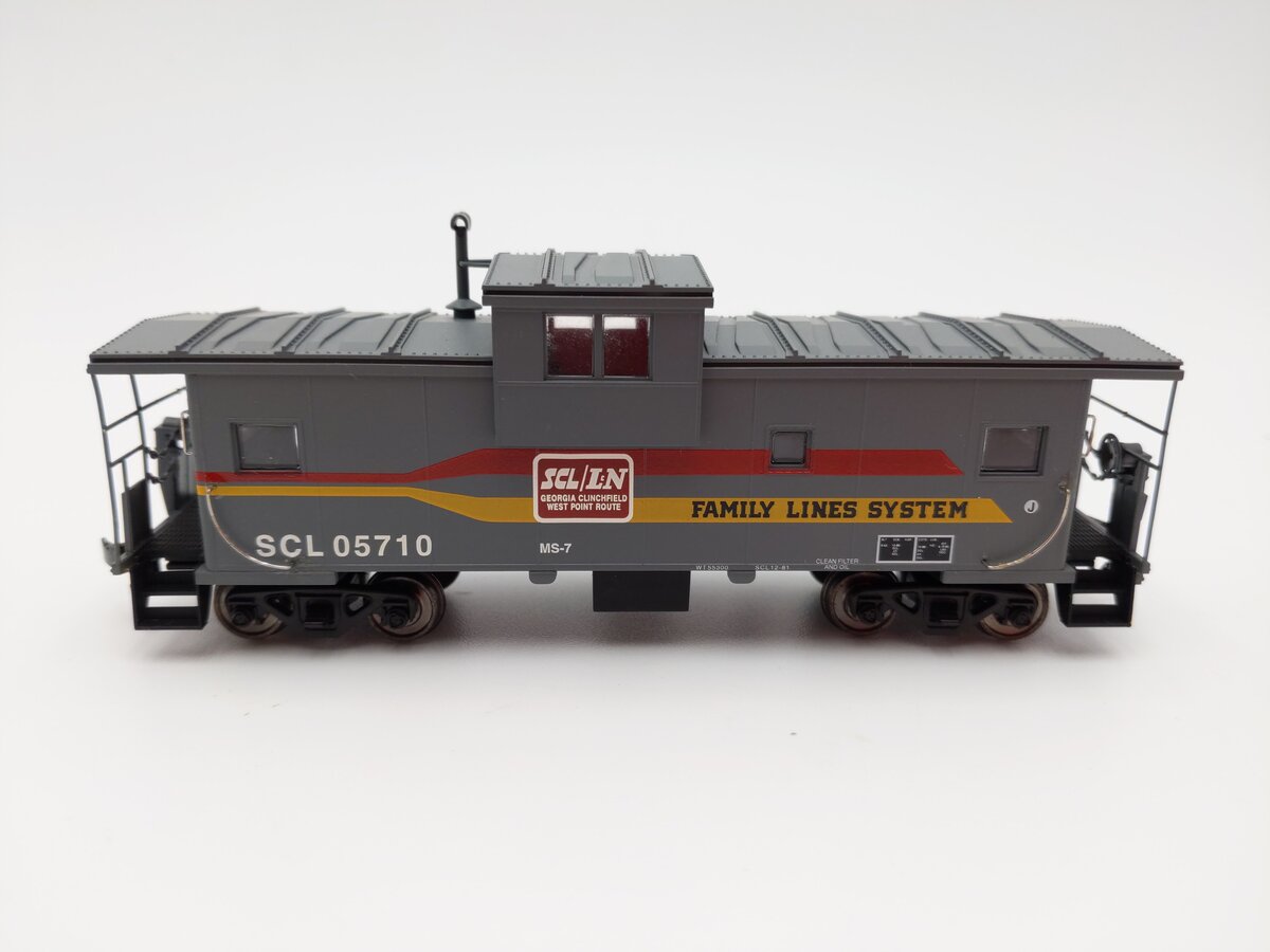 Atlas 1914 Atlas HO Family Lines Extended Vision Caboose #05710 EX/Box