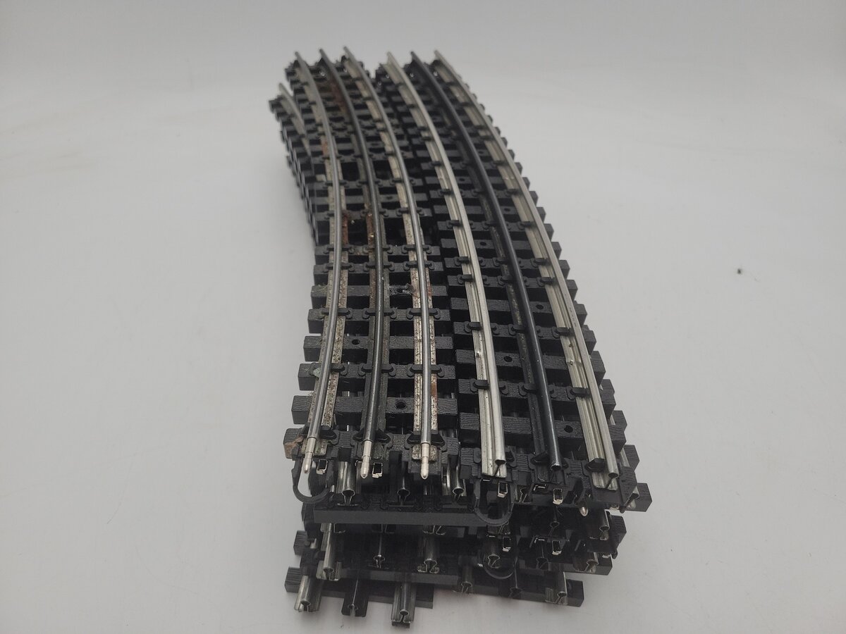 K-Line K-0622 O Shadow Rail 72" Curved Track Sections (10) VG