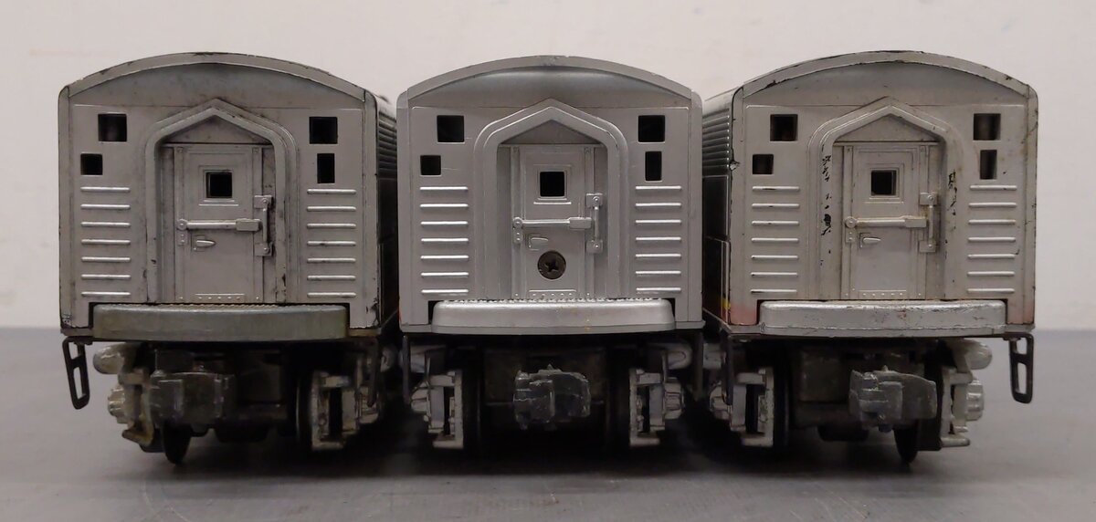 Lionel 2343 Vintage O Santa Fe F3 ABA Diesel Locomotive Set VG