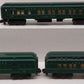 American Flyer Vintage S Gauge Heavyweight Passenger Cars 952, 953, 954 [3] VG
