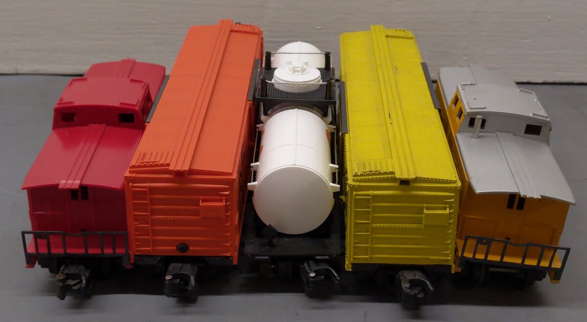 American Flyer S Gauge Freight Cars 937, 4-9100, 24603, 24631, 4-9712 [5] VG