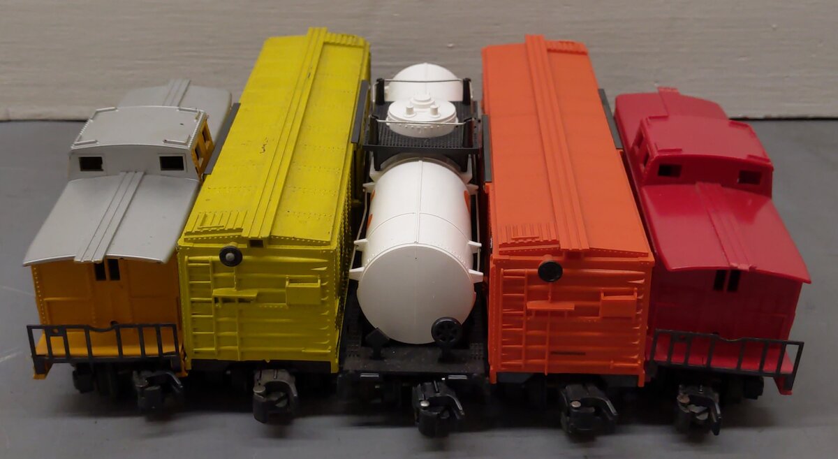 American Flyer S Gauge Freight Cars 937, 4-9100, 24603, 24631, 4-9712 [5] VG