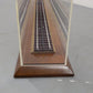 O Gauge Wooden Display Case W/ Plexiglass Top EX