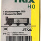 Trix 24720 HO Scale DB Museum Box Car #521020 LN/Box