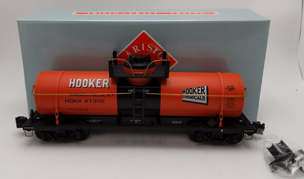 Aristo-Craft 41302 G Scale Hooker Single Dome Tank Car LN/Box