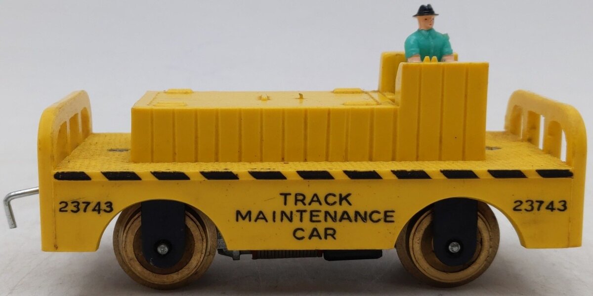 American Flyer 23743 Vintage S Track Maintenance Car EX/Box