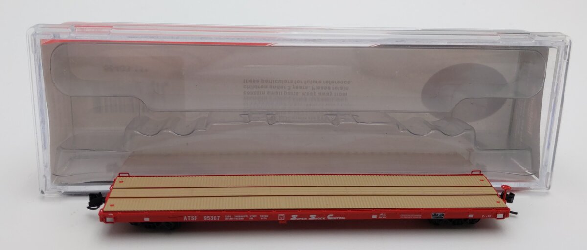 InterMountain 66403-11 N Scale ATSF Super Shock Central Flat Car #95367 LN/Box