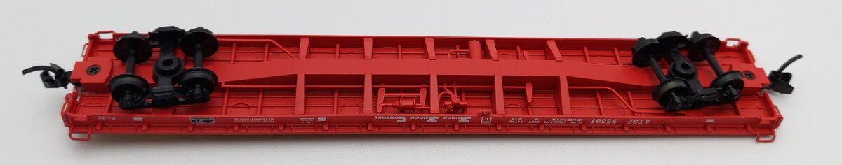 InterMountain 66403-11 N Scale ATSF Super Shock Central Flat Car #95367 LN/Box