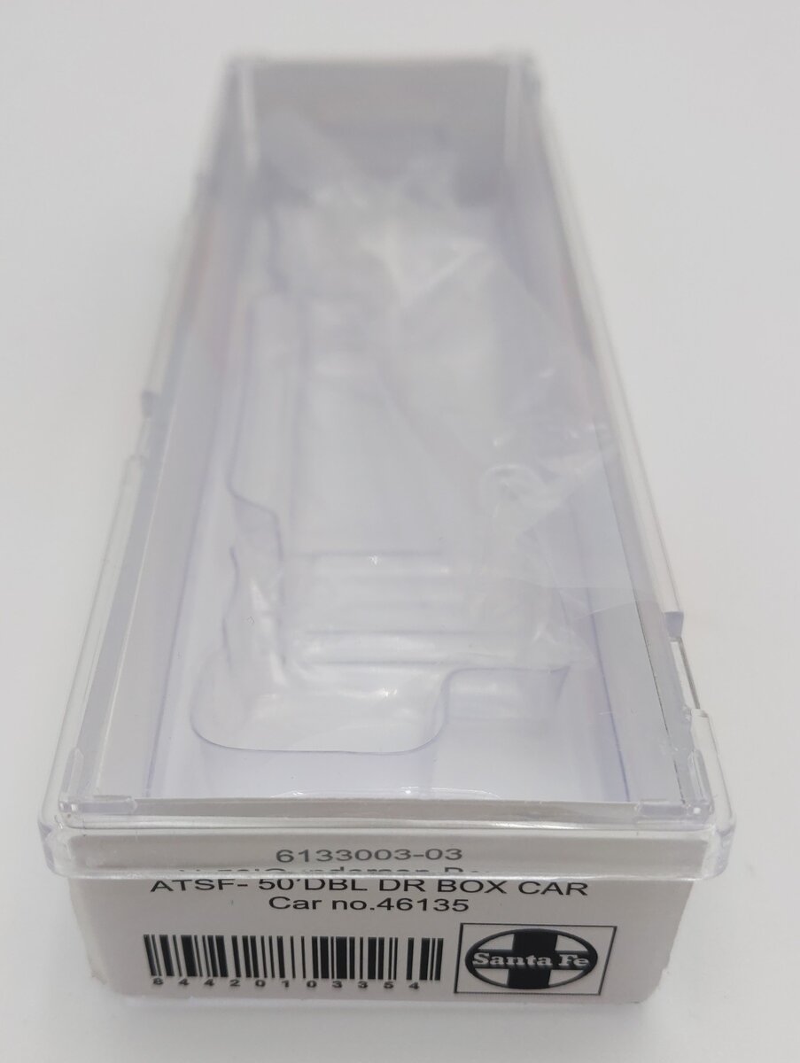 InterMountain 6133003-03 N Scale ATSF Double Door Boxcar #46135 LN/Box