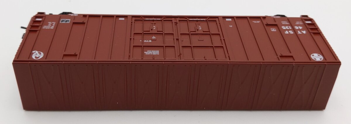 InterMountain 6133003-03 N Scale ATSF Double Door Boxcar #46135 LN/Box