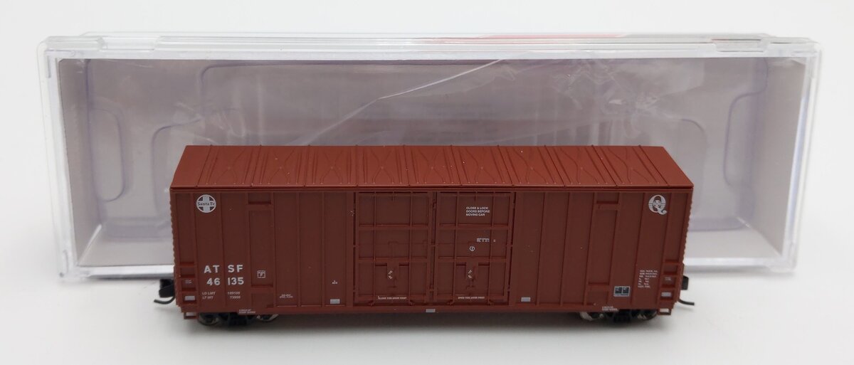 InterMountain 6133003-03 N Scale ATSF Double Door Boxcar #46135 LN/Box