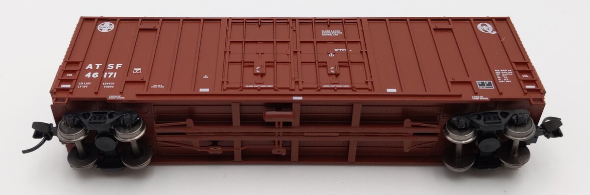 InterMountain 6133003-05 N Scale ATSF Double Door Boxcar #46171 LN/Box