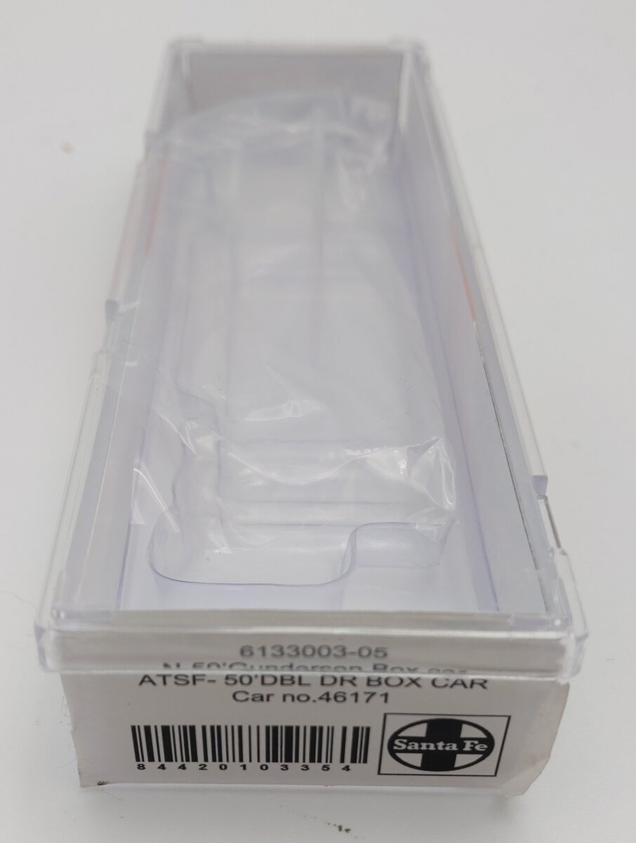 InterMountain 6133003-05 N Scale ATSF Double Door Boxcar #46171 LN/Box