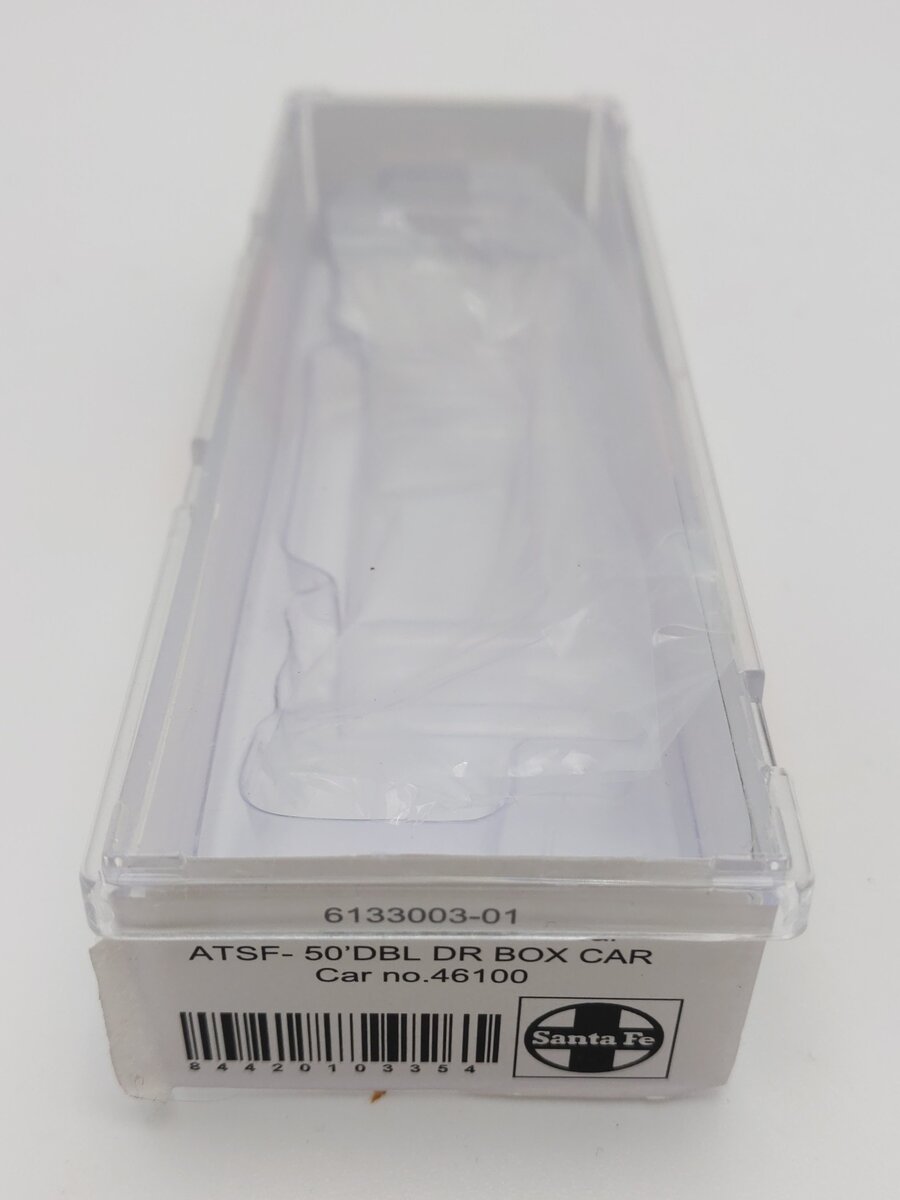 InterMountain 6133003-01 N Scale ATSF Double Door Boxcar #46100 LN/Box