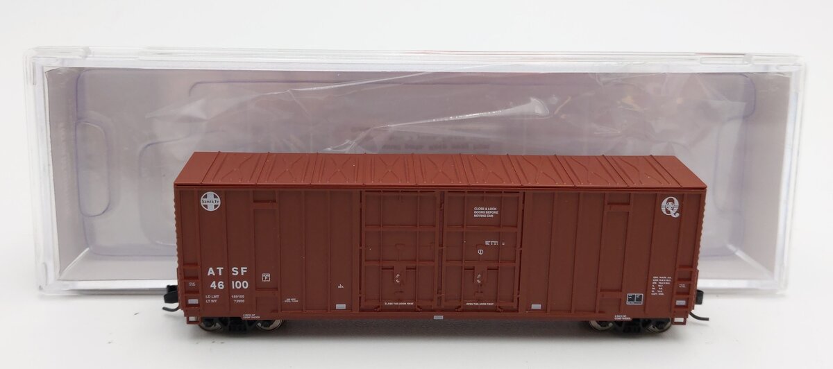 InterMountain 6133003-01 N Scale ATSF Double Door Boxcar #46100 LN/Box