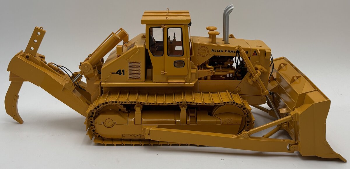 First Gear 40-0163 1:25 Diecast Allis-Chalmers HD-41 Bulldozer w/Blade & Ripper LN/Box