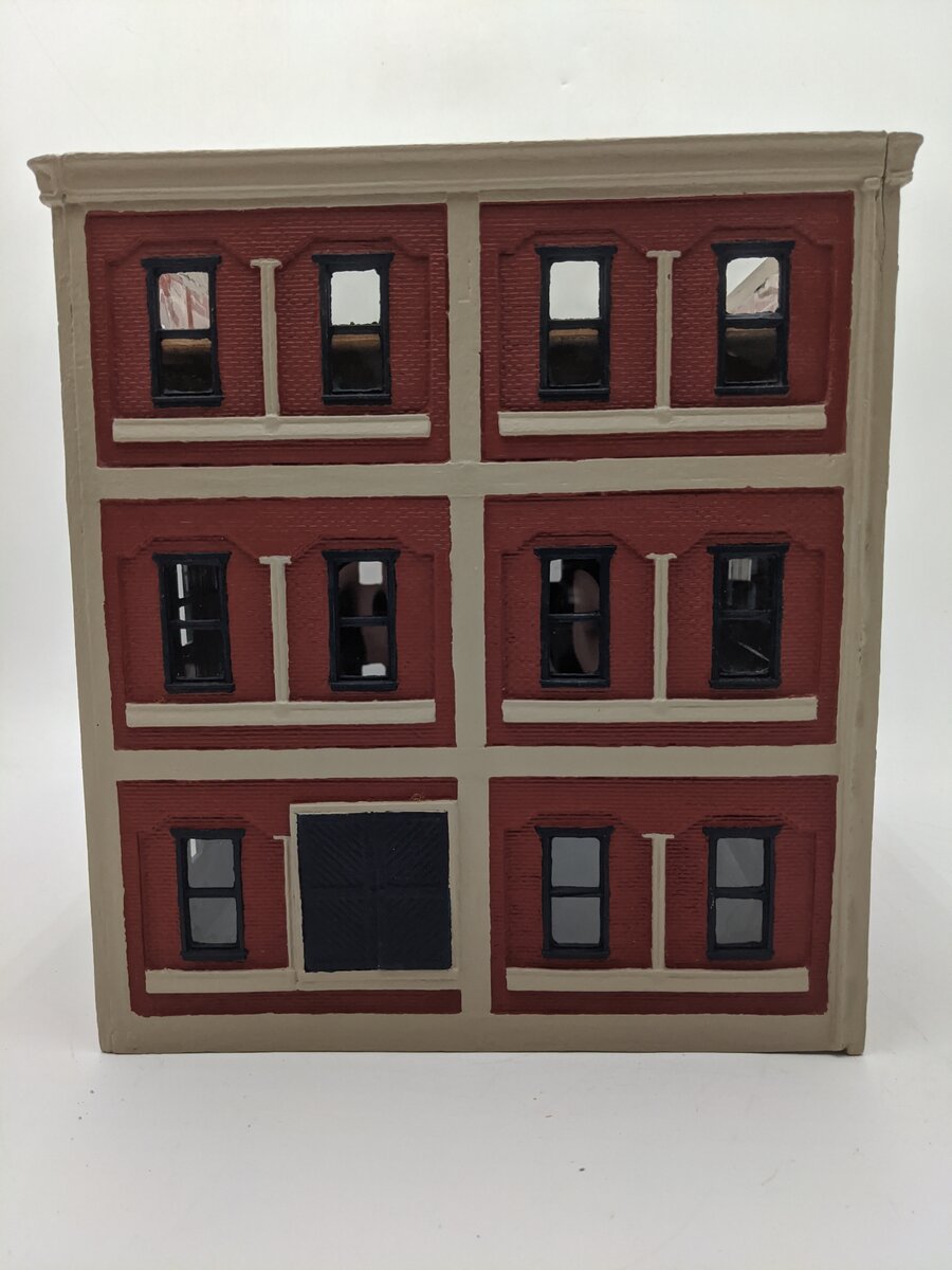 O Scale Plaster Building VG